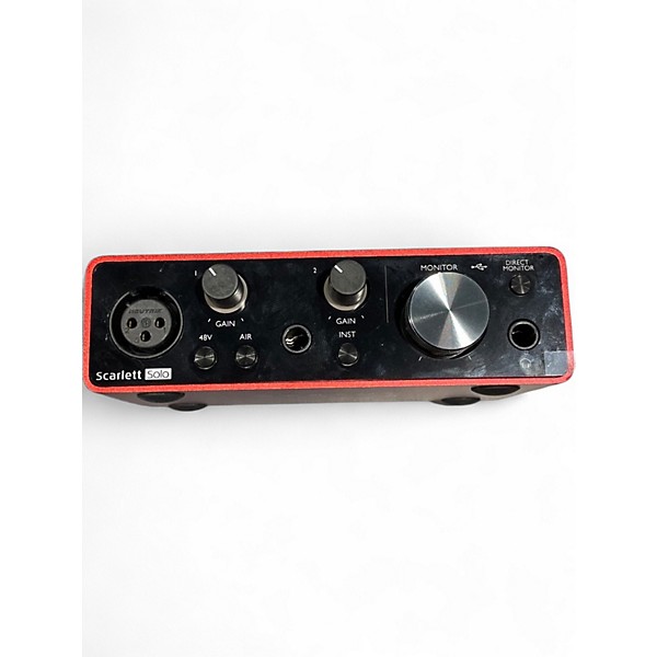 Used Focusrite Scarlett Solo Studio Gen 3 Audio Interface