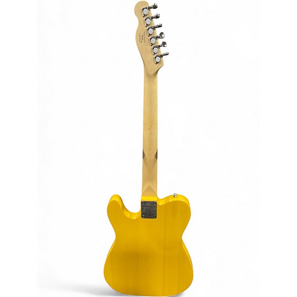 Used Squier Telecaster Butterscotch Blonde Solid Body Electric Guitar