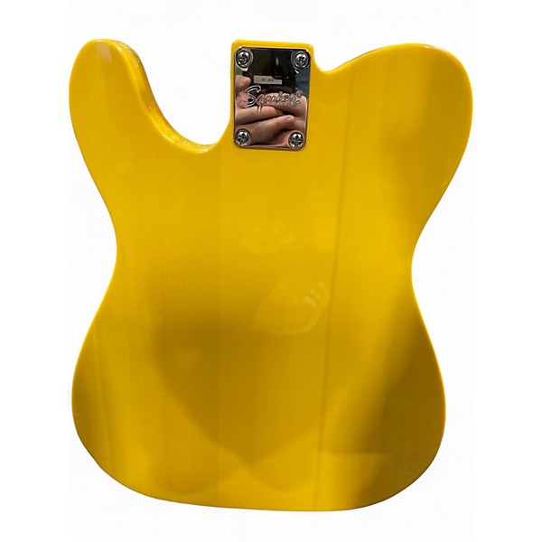 Used Squier Telecaster Butterscotch Blonde Solid Body Electric Guitar