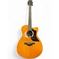 Used Yamaha AC3M Tinted Spruce Acoustic Electric Guitar