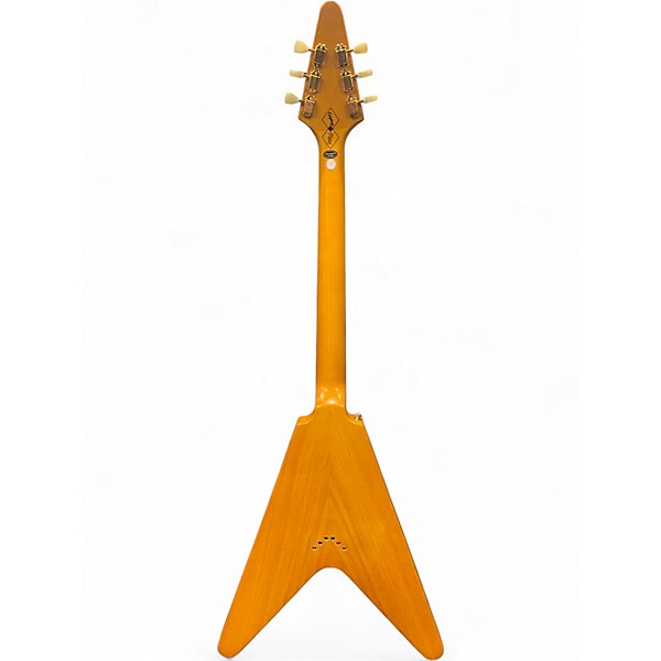 Used Epiphone 1958 Korina Flying V Outfit Natural Solid Body Electric Guitar