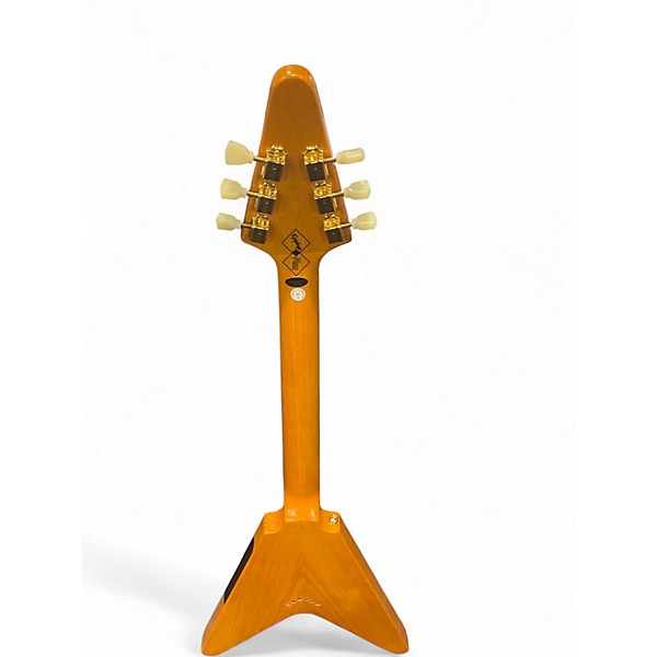 Used Epiphone 1958 Korina Flying V Outfit Natural Solid Body Electric Guitar