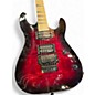 Used Jackson JS Dinky Archtop (Maple Neck Variant) Red Flame Solid Body Electric Guitar