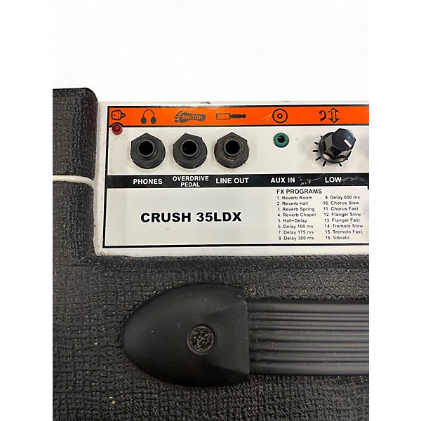 Used Orange Amplifiers Crush 35 LDX (Black) Guitar Combo Amp