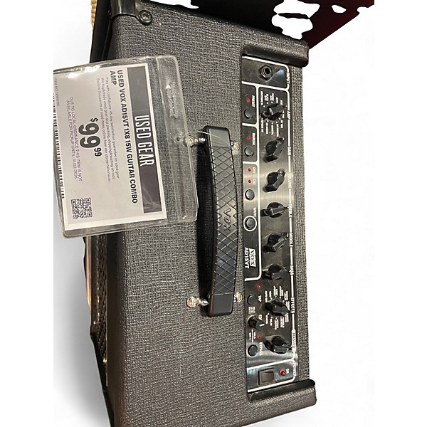 Used VOX AD15VT 1x8 15W Guitar Combo Amp