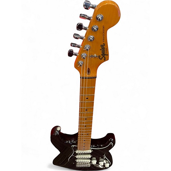 Used Squier Classic Vibe Stratocaster Black Solid Body Electric Guitar