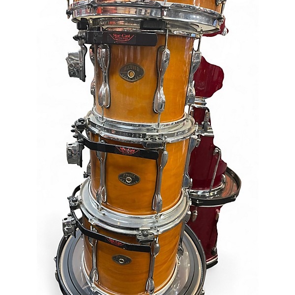 Used TAMA 5 Piece Rockstar Amber Drum Kit