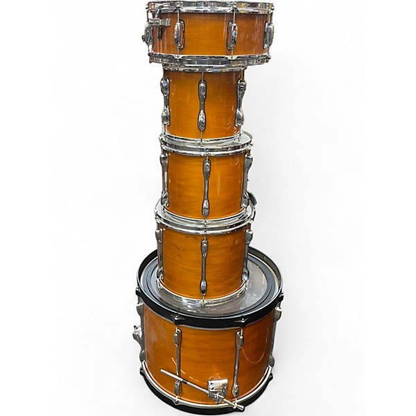 Used TAMA 5 Piece Rockstar Amber Drum Kit