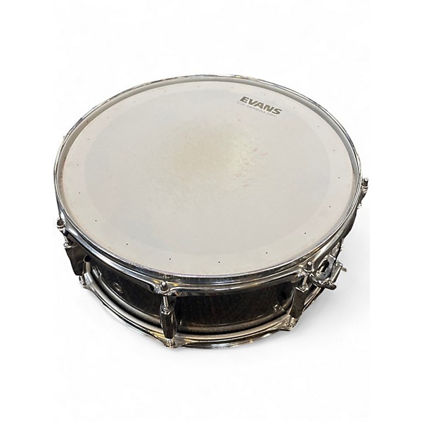 Used Pearl 5.5X14 EXPORT SNARE SILVER SPARKLE Drum