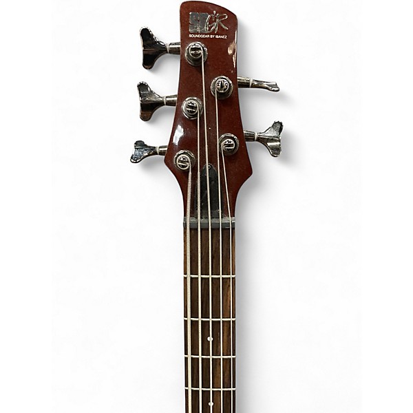 Used Ibanez SR305 5 String Maroon Electric Bass Guitar