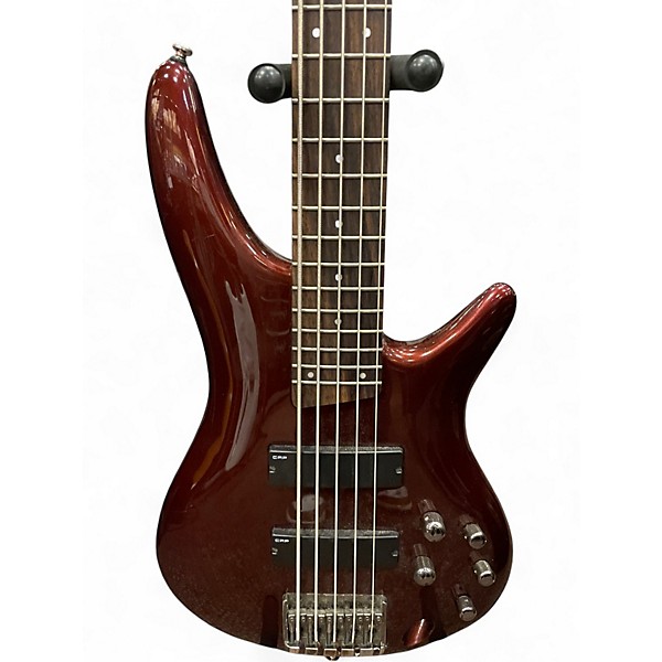 Used Ibanez SR305 5 String Maroon Electric Bass Guitar