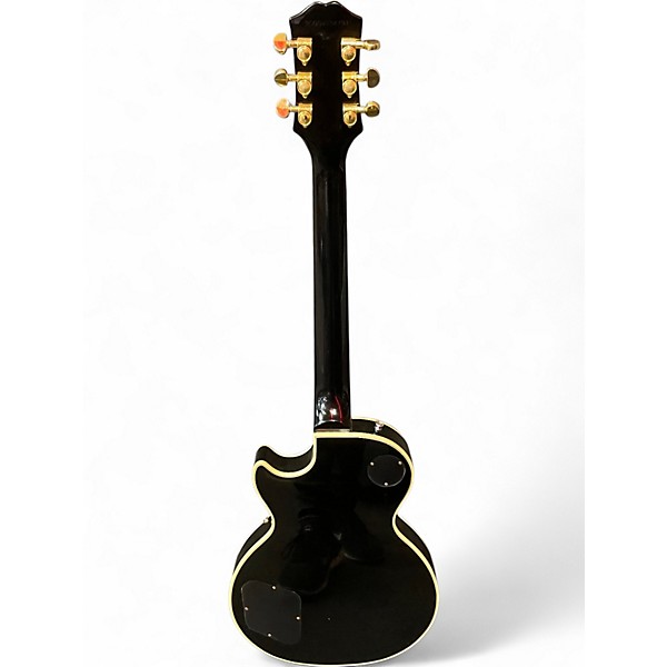 Used Epiphone Les Paul Custom Black Solid Body Electric Guitar