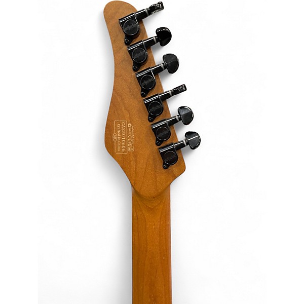 Used Schecter Guitar Research PT PURPLE BURST Solid Body Electric Guitar