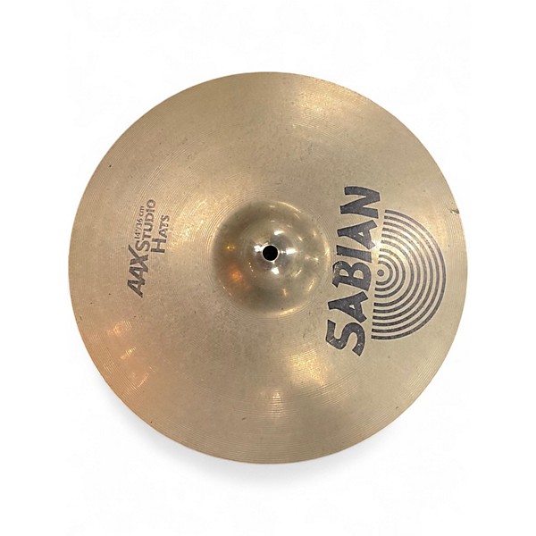 Used SABIAN 14in AAX Studio Hats Cymbal
