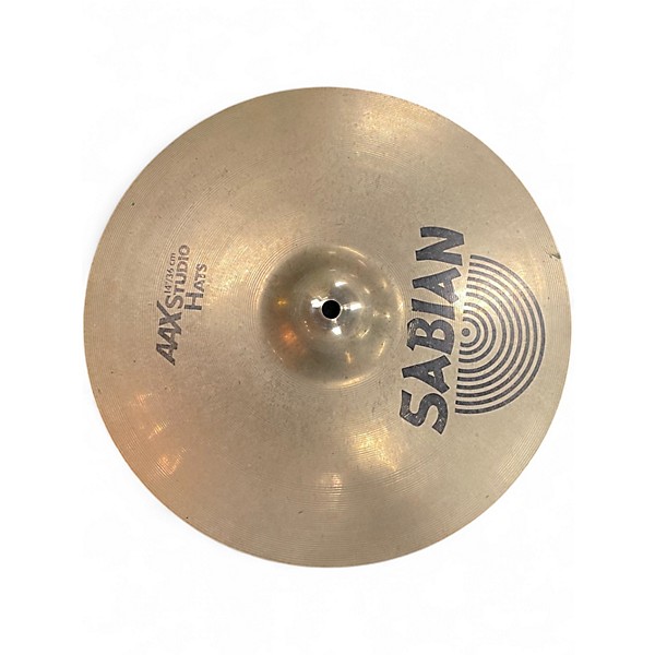 Used SABIAN 14in AAX Studio Hats Cymbal
