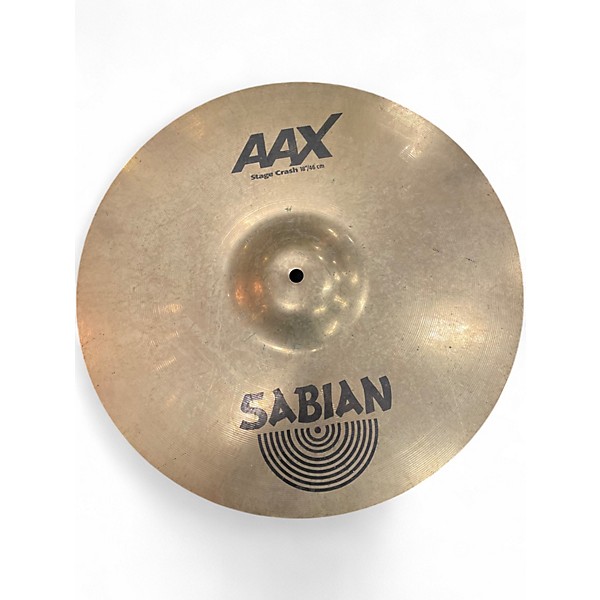 Used SABIAN 17in AAX Stage Crash Cymbal