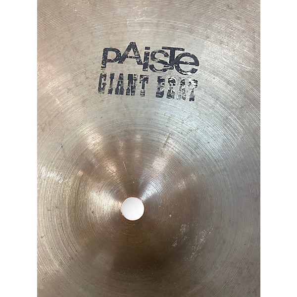 Used Paiste 18in Giant Beat Crash Cymbal