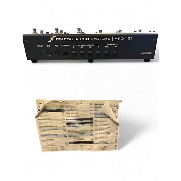 Used Fractal Audio MFC-101 MIDI Foot Controller