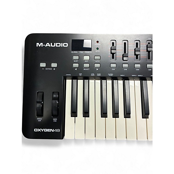 Used M-Audio Oxygen 49 Key MIDI Controller