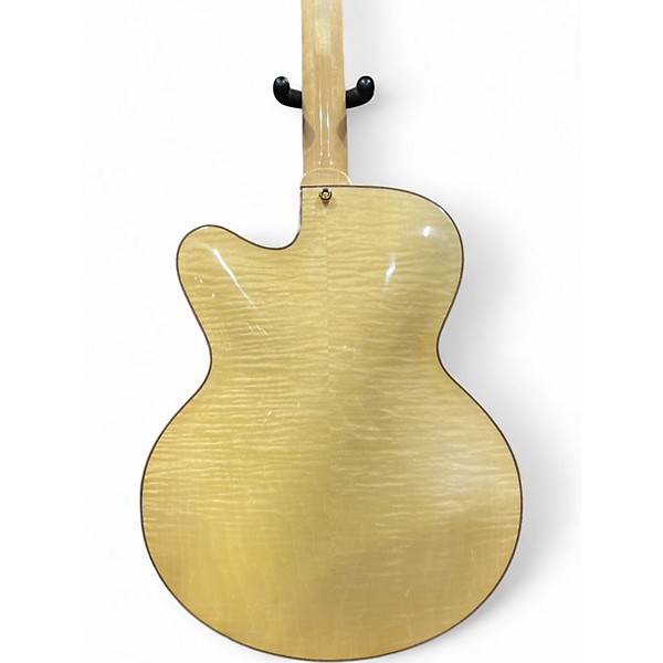 Used Eastman AR580CE-BD Natural Hollow Body Electric Guitar