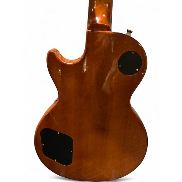 Used Epiphone Les Paul Standard inspired by gibson Ebony Solid Body Electric Guitar