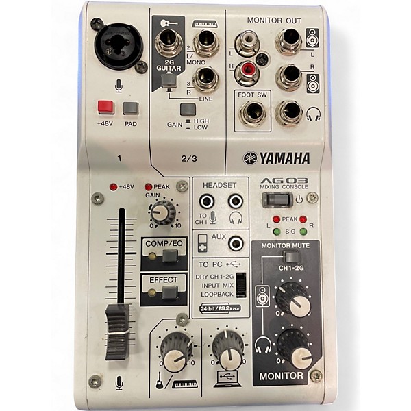 Used Yamaha AG03 Audio Interface