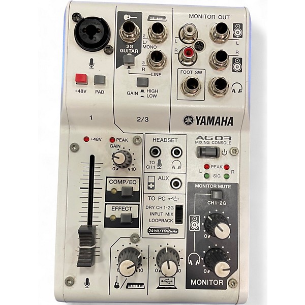 Used Yamaha AG03 Audio Interface