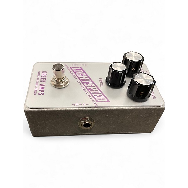 Used Greer Amplification LIGHTSPEED ORGANIC OVERDRIVE Effect Pedal