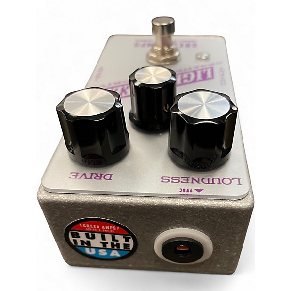 Used Greer Amplification LIGHTSPEED ORGANIC OVERDRIVE Effect Pedal