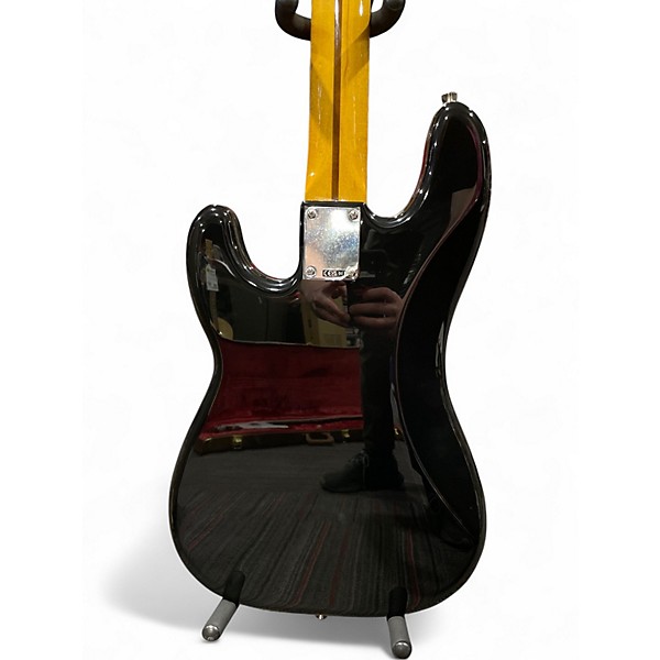 Used Fender Vintera 50s Precision Black and Gold Electric Bass Guitar