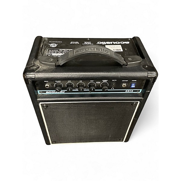 Used Acoustic AG15 15W 1X8 Acoustic Guitar Combo Amp