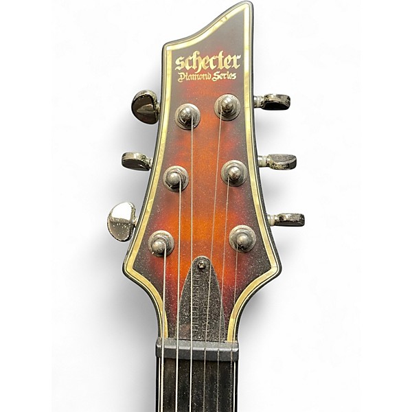 Used Schecter Guitar Research DIAMOND SERIES C-1 SUNBURST Solid Body Electric Guitar