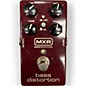 Used MXR Bass Distortion Bass Effect Pedal thumbnail