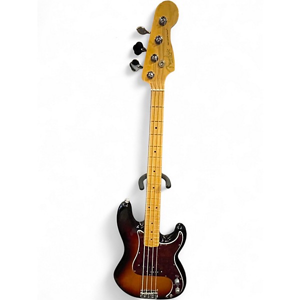 Used Fender American Professional II Precision Bass 2 Tone Sunburst Electric Bass Guitar