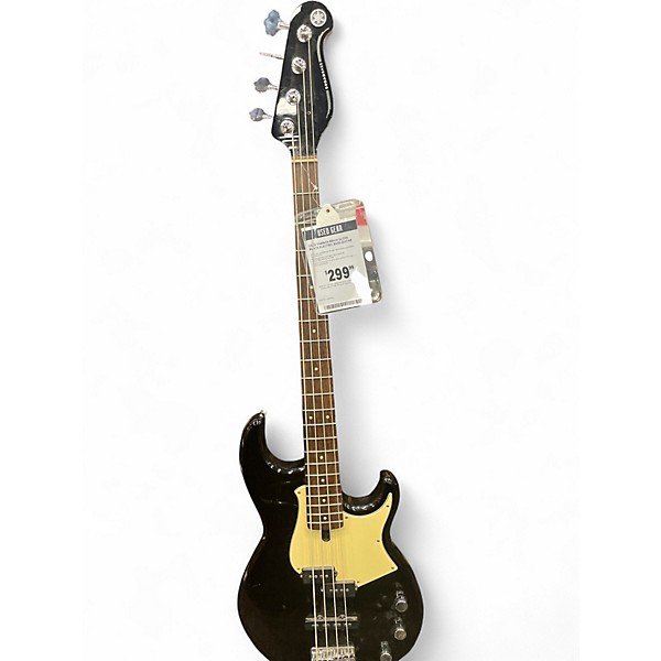 Used Yamaha BB434 Gloss Black Electric Bass Guitar