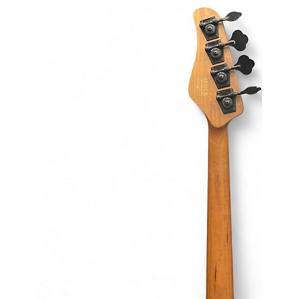 Used Schecter Guitar Research J-4 Exotic Faded Vintage Sunburst Electric Bass Guitar