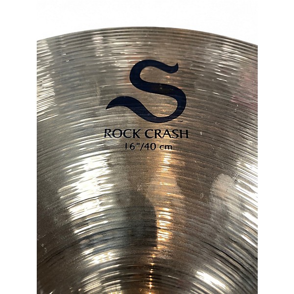 Used Zildjian 16in S Family Rock Crash Cymbal