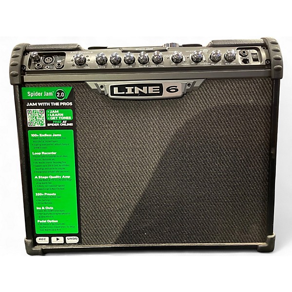Used Line 6 Spider Jam 75W 1x12 Guitar Combo Amp
