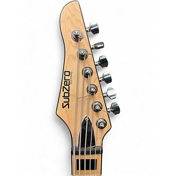 Used Subzero Rogue VI White Baritone Guitars