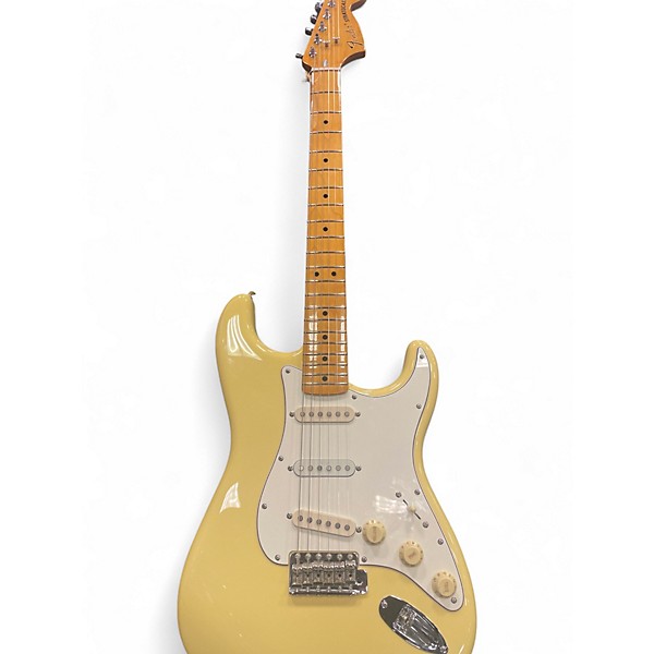 Used Fender Vintera 70s Stratocaster Vintage White Solid Body Electric Guitar