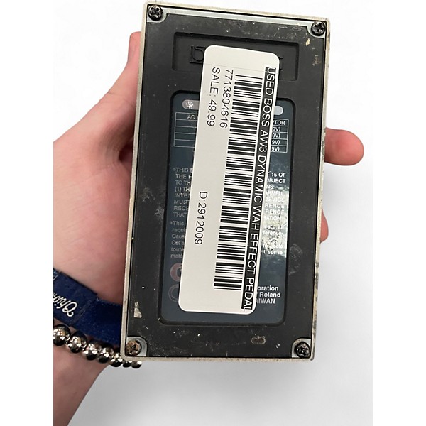 Used BOSS AW3 Dynamic Wah Effect Pedal