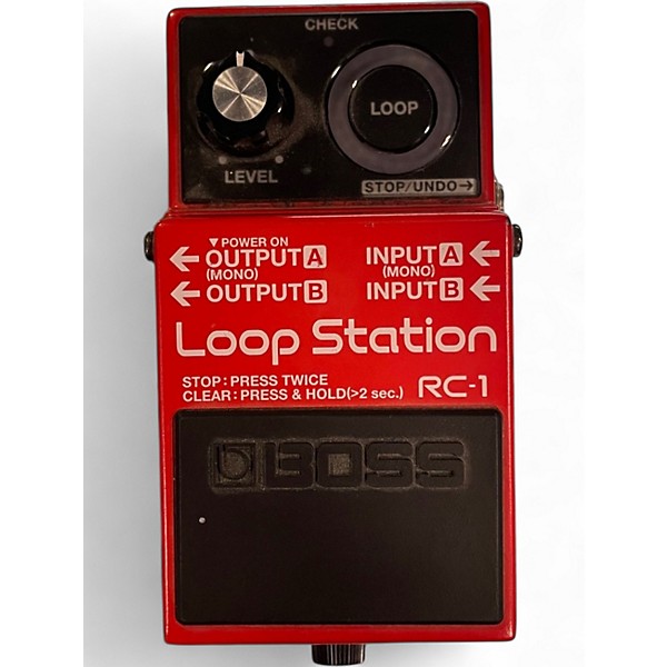 Used Boss  RC1 Loop Station Pedal