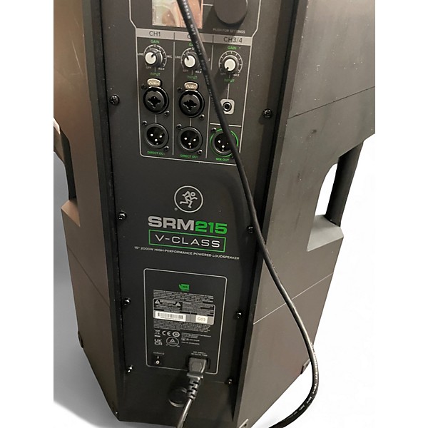 Used Mackie SRM VCLASS 215 Powered Speaker