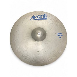 Used Avanti 16in THIN CRASH Cymbal