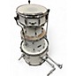Used Pearl 4 Piece ROADSHOW White Drum Kit