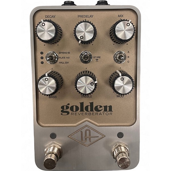 Used Universal Audio GOLDEN REVERBERATOR Effect Pedal