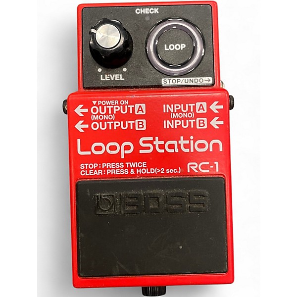 Used BOSS RC1 Loop Station Pedal