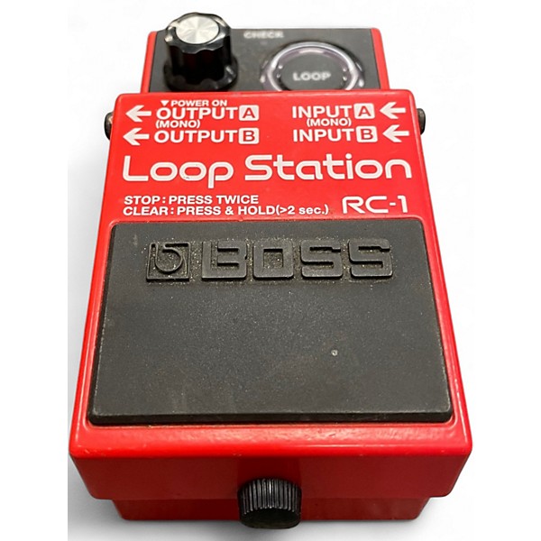 Used BOSS RC1 Loop Station Pedal