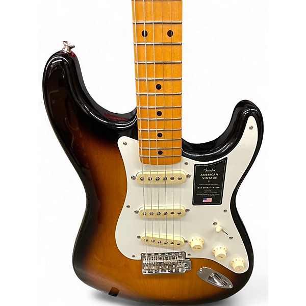 Used Fender 1957 American Vintage II Stratocaster Tobacco Burst Solid Body Electric Guitar