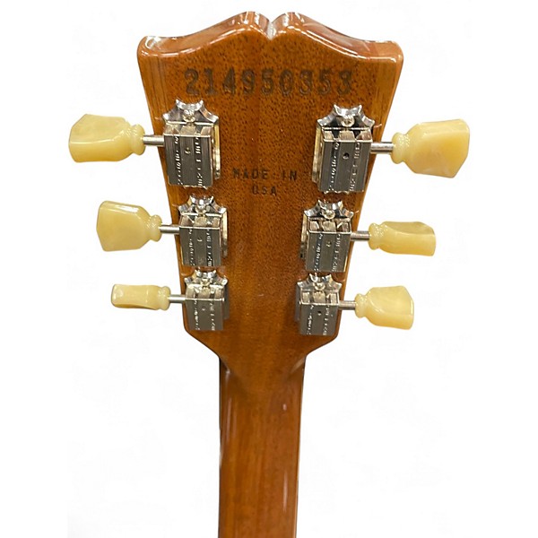 Used Gibson Les Paul Standard 1950S Neck Gold Top Solid Body Electric Guitar